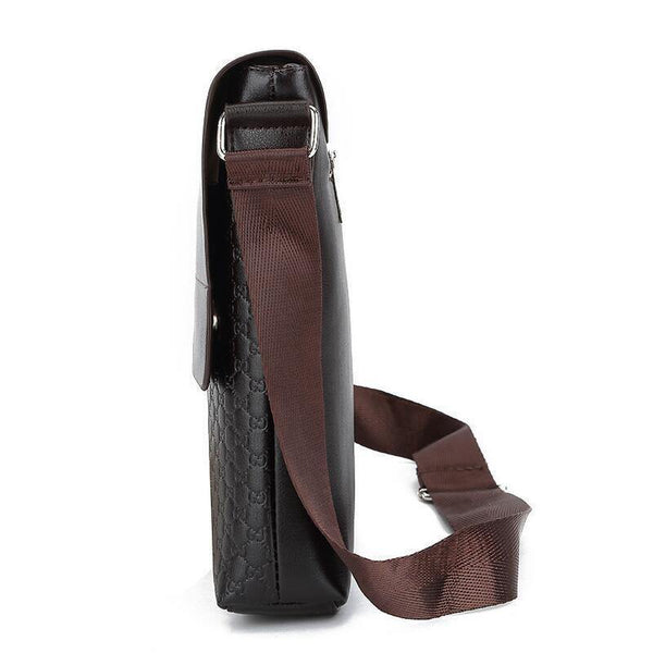 Planet Gates Business Leather Men Messenger Bags Promotional Small Crossbody Vintage Shoulder Bag Casual Man Bag  LJ-0573