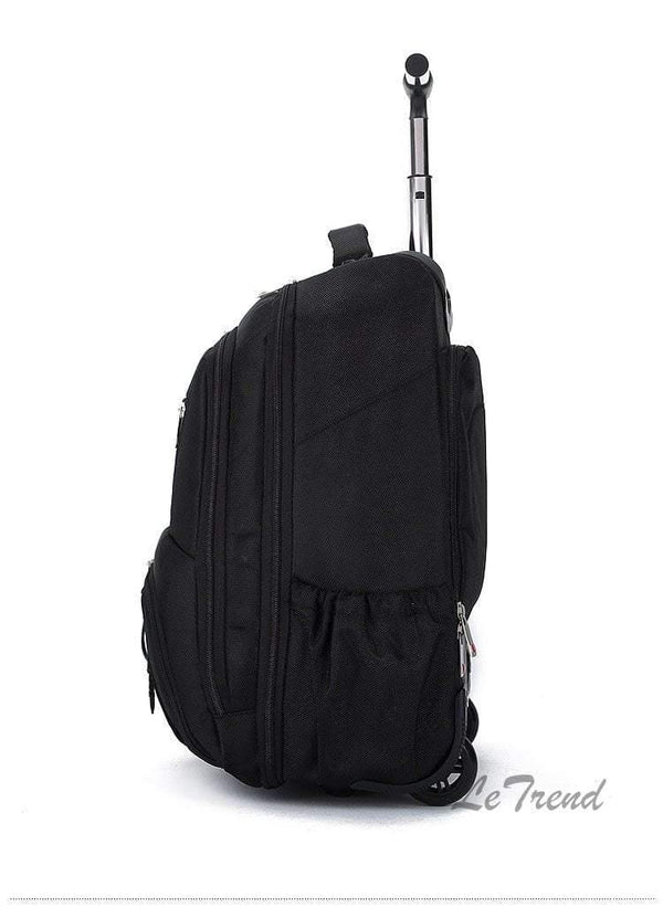 Planet Gates Business Oxford Travel Bag Men Large Capacity Backpack Women Rolling Luggage Trolley Case Carry On Wheels Suitcase