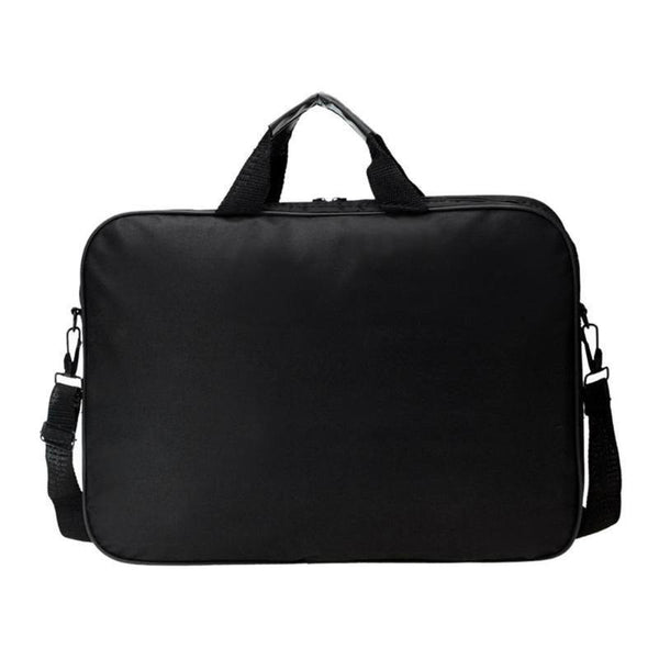 Planet Gates Business Portable Nylon Computer Handbags Zipper Shoulder Laptop Simple Bag men bag shoulder laptop black