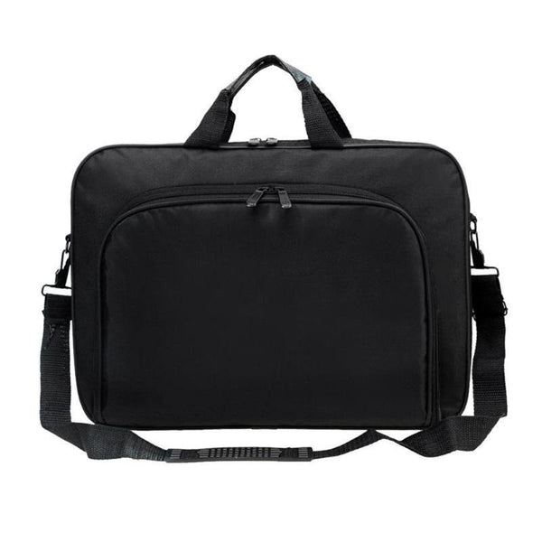 Planet Gates Business Portable Nylon Computer Handbags Zipper Shoulder Laptop Simple Bag men bag shoulder laptop black