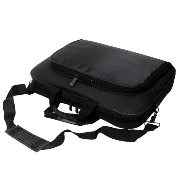 Planet Gates Business Portable Nylon Computer Handbags Zipper Shoulder Laptop Simple Bag men bag shoulder laptop black