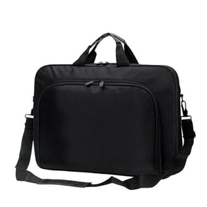 Planet Gates Business Portable Nylon Computer Handbags Zipper Shoulder Laptop Simple Bag men bag shoulder laptop black