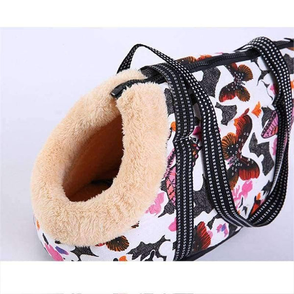 Planet Gates Butterfly / S Dog Bag For Small Dogs Puppy Cat Outdoor Travel Tote Backpack Breathable Cozy Soft Carrying Supplies DOGGYZSTYLE