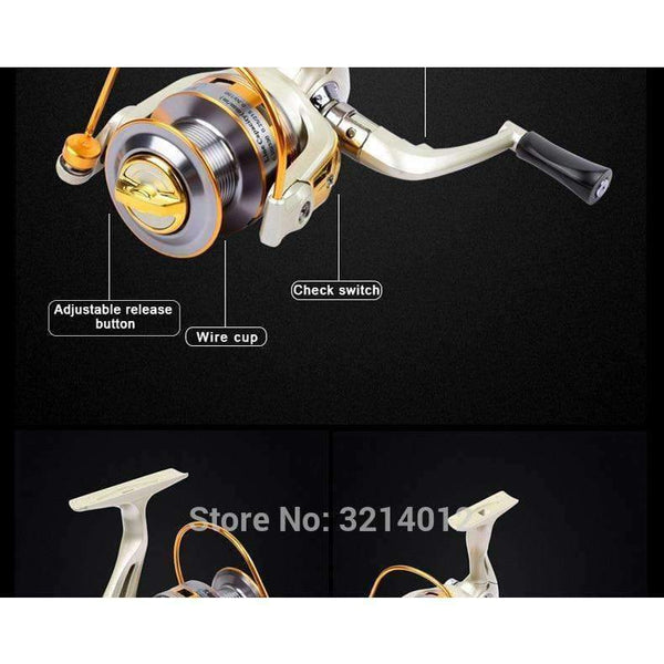 Planet Gates BY-DL-NO03FD / 1000 Series Cheapest Spinning Fishing Reel Carp Bass Sea Fishing Tackle In Size 1000-9000 Series Long Shot Carretilha Pesca