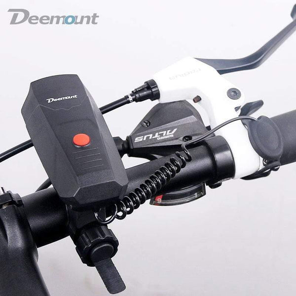 Planet Gates Bycicle ABS Plastic Cycling Electronic Horns Bike Handlebar Ring Bell Horn Loud Air Alarm Bell Sound 120db Bicycle Horn Safe