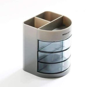 Planet Gates C 1 Pcs Plastic Creative Office Desk Storage Organizer With Drawers Accessories Gift Containers Cup Organizer Stationery