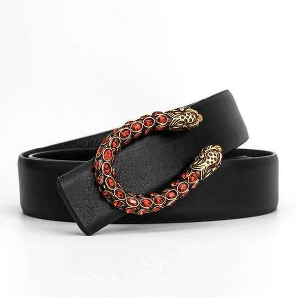 Planet Gates C / 100cm Designer Luxury Brand Belts For Men Genuine Leather Belts Women Tiger Head Water Drill Copper Buckle Cowhide Belt For Jeans