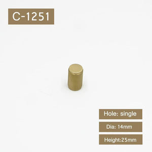 Gold Knurled/Textured simple kitchen cabinet knobs and handles Drawer Pulls Bedroom Knobs Brass T Bar Cabinet Hardware