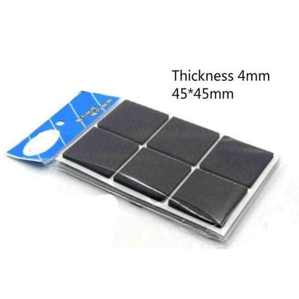 Planet Gates C  18pcs per lot Household Dining Table and Chair Foot Pad Multifunction Sofa Anti-slip Mat Stool Foot Protection Pad Furniture Accessories