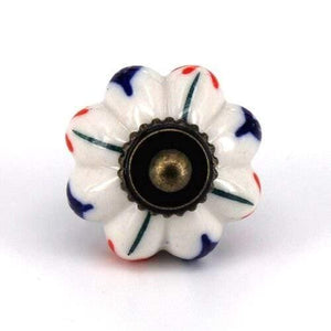 1x Hot selling Pumpkins Knobs Ceramic Kitchen Cupboard Cabinet Wardrobe Baby Children Room Pull Drawer 33mm Porcelain Handle