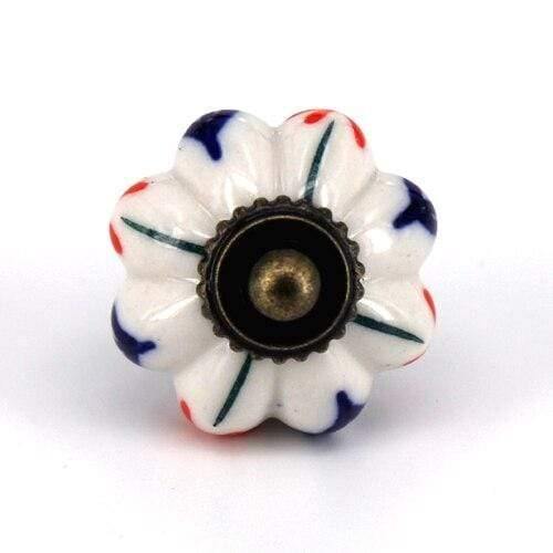 1x Hot selling Pumpkins Knobs Ceramic Kitchen Cupboard Cabinet Wardrobe Baby Children Room Pull Drawer 33mm Porcelain Handle