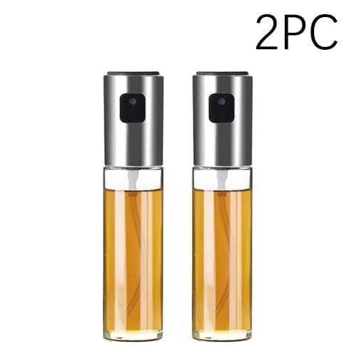 Stainless Steel Olive Oil Spray Bottle Oil Vinegar Spray Bottles Water Pump Gravy Boats Grill BBQ Sprayer BBQ Kitchen Tools