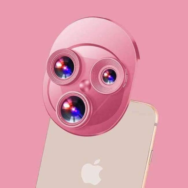 Planet Gates C 360 Rotation Phone Lens Wide Angle + Macro + Fisheye 3 in 1 Camera for Smartphone iPhone Samsung Huawei Xiaomi Mobile