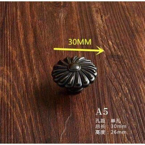 Planet Gates C 3pcs Mediterranean antique shoe wardrobe door handle  cupboard pull drawer knobs Furniture Hardware Accessory
