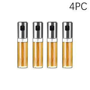 Stainless Steel Olive Oil Spray Bottle Oil Vinegar Spray Bottles Water Pump Gravy Boats Grill BBQ Sprayer BBQ Kitchen Tools
