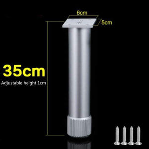 Planet Gates C  4pcs per lot Thick Aluminum Alloy Table Leg Cupboard Sofa Increase Foot Adjustable Multifunction Support Foot Furniture Accessories 4Pcs/lot
