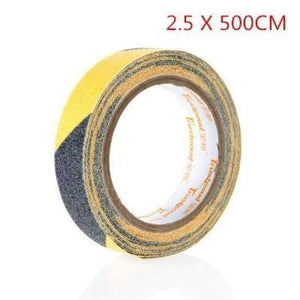 Planet Gates C 5m Length DIY Stairs PET Scrub Warning Strip Anti-collision Sticker Single Sided Adhesive Safety Tape for Stairs Ground