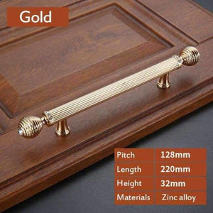 Planet Gates C 5pcs Gold European Style Door Handles Gate Black Drawer Pulls Kitchen Cabinet Handles and Knobs Furniture Handles Hardware