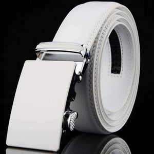 Planet Gates C / Asia size  110CM Men and Women White Belts 110 CM -130 CM Male Belt