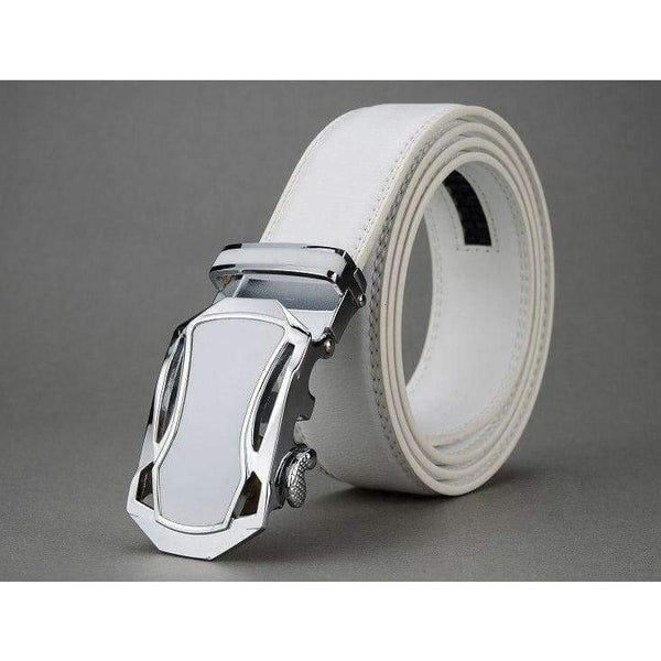 Planet Gates C / Asia size  110CM Men and Women White Belts 110 CM -130 CM Male Belt