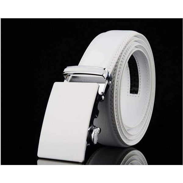Planet Gates C / Asia size  110CM Men and Women White Belts 110 CM -130 CM Male Belt