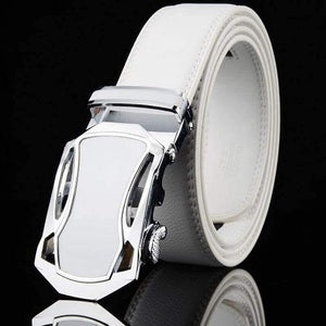 Planet Gates C / Asia size  110CM Men and Women White Belts 110 CM -130 CM Male Belt