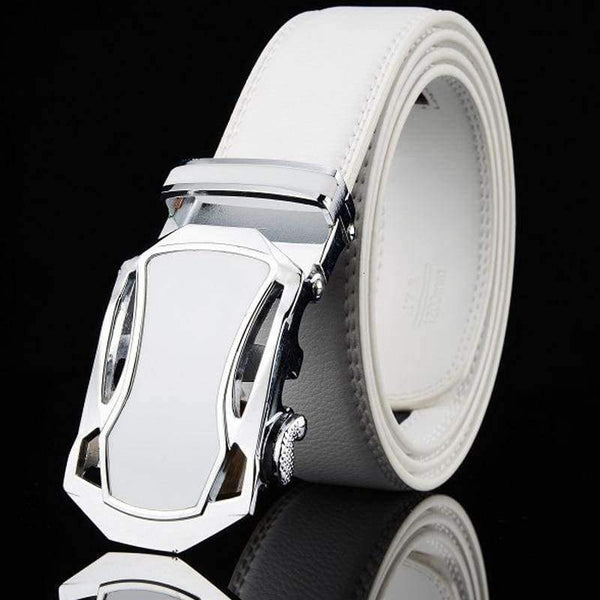 Planet Gates C / Asia size  110CM Men and Women White Belts 110 CM -130 CM Male Belt