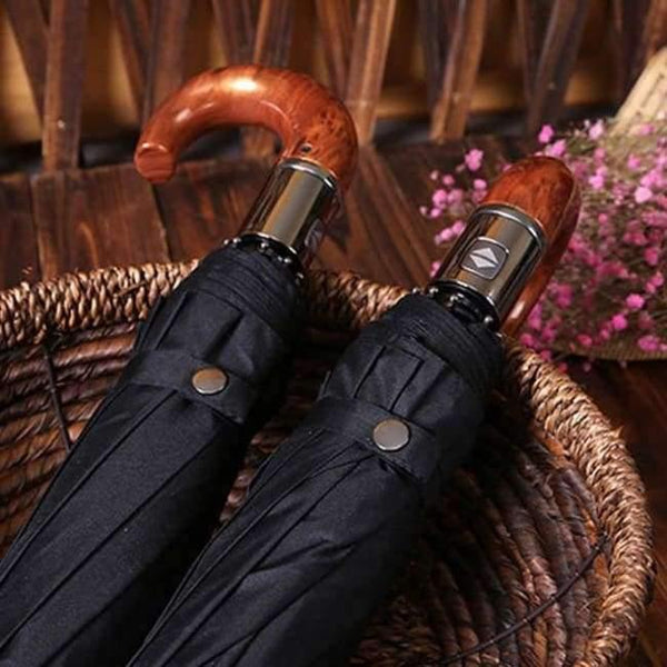 Planet Gates C / China English style Umbrella Men Automatic 10Ribs Strong WindResistant 3 Folding Umbrella Rain Business Male Quality Parasol