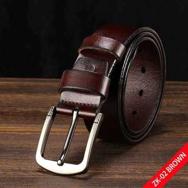 Planet Gates C coffee / 105cm [DWTS]belt male leather belt men male genuine leather strap luxury pin buckle belts for men belt Cummerbunds ceinture homme