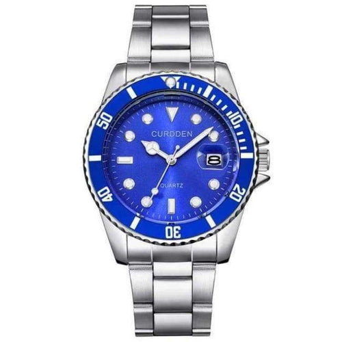 Planet Gates C CURDDE Men Fashion Military Stainless Steel Date Sport Quartz Analog Wrist Watch 2018 Mens Watches Top Brand Luxury