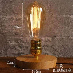 Planet Gates C / Dimmable Novelty abajur retro Edison tungsten bulb lamp table lamp bedroom table decoration bedside lamp birthday gift Night light