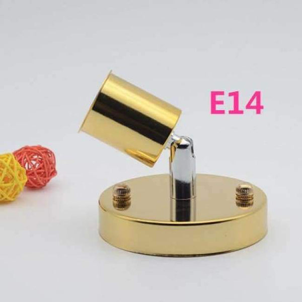 Planet Gates C / E27 Wall Mounted Rotatable E27 / E14 lamp holder Bedroom Dinning Room Bar lighting accessories led lamp base parts