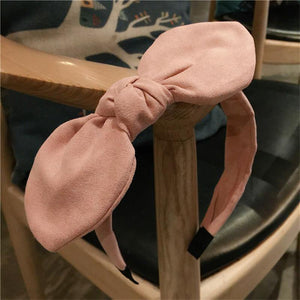 Fashion Lady Fabric Big Ribbon Hair Hoop Girls Bow Widened Headband Ornaments Hairbands For Women Headwear Hair Accessories
