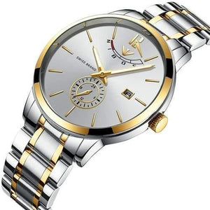 Planet Gates C Gold Watch Mens Watches Top Brand Luxury Sport Quartz Watch Business Waterproof Wristwatch