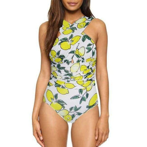 Planet Gates C / L Sexy Cross Halter Women Swimwear One Piece Swimsuit Black Red Solid Women Bathing Suits Beach Wear Swim Free Shipping