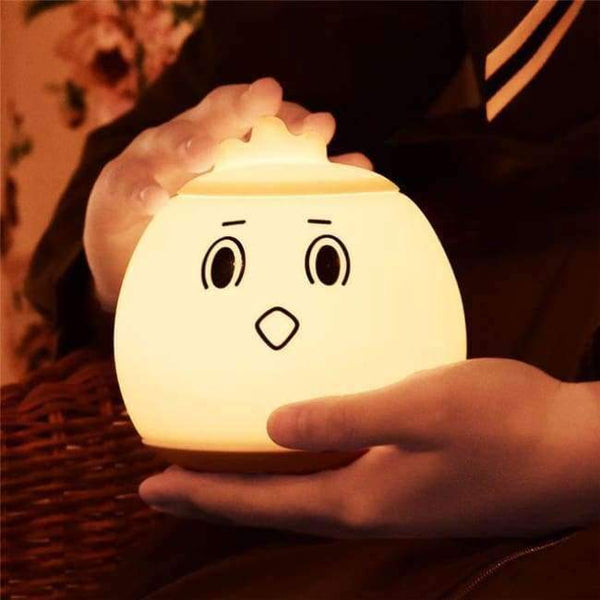 Planet Gates C Lamp Ins Hot Novelty LED Rechargeable Silicone Night Light Children's Cartoon Octopus Bedside Lamp Creative Night Light For Kids Gift
