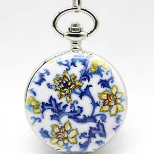 Planet Gates C London Pocket & fob Watches Mechanical Watch Hand Wind Skeleton Mens Pocket Watch With Chain Xmas Gift Box