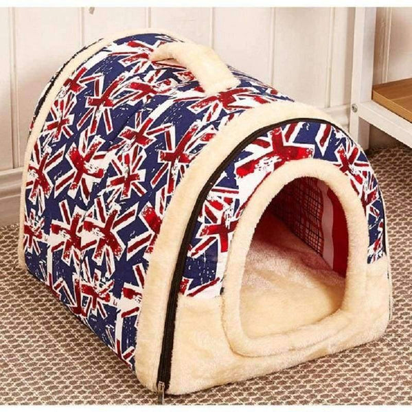 Planet Gates C / M Multifuctional Dog House Nest With Mat Foldable Pet Dog Bed Cat Bed House For Small Medium Dogs Travel Pet Bed Bag
