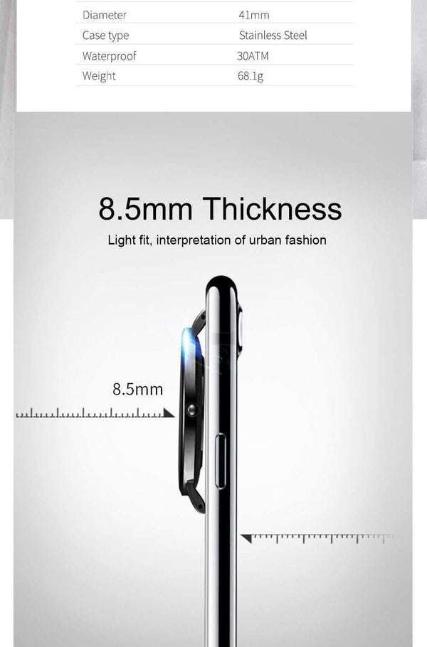 Planet Gates C Mens Watches Top Brand Luxury Mesh Steel Strap Green Casual Quartz Watch Men Fashion Sports Wrist Watch Relogio Masculino