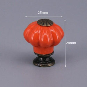 One Piece Small/Large Pumpkin cabinet knob door handles furniture Dresser drawer handle Pulls