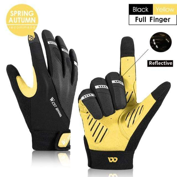 Planet Gates C Style Full Finger 4 / XXL / China Cycling Gloves Full Finger MTB Road Bike Bicycle Gloves Summer Gel Sports Gloves Men Women Bike Equipment