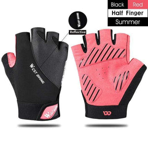 Planet Gates C Style Half Finger 3 / M / China Cycling Gloves Full Finger MTB Road Bike Bicycle Gloves Summer Gel Sports Gloves Men Women Bike Equipment