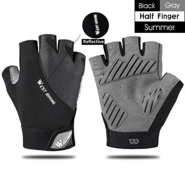 Planet Gates C Style Half Finger / M / China Cycling Gloves Full Finger MTB Road Bike Bicycle Gloves Summer Gel Sports Gloves Men Women Bike Equipment
