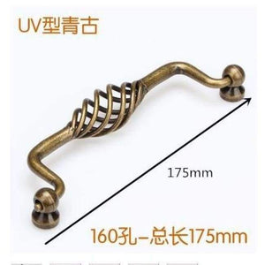 Vintage bronze Birdcage kitchen cabinet dresser cupboard door handles furniture Hardware Accessories