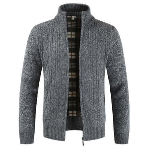 Planet Gates C / XL / China Fashion Long Sleeve Zipper  Outerwear Cotton Blend  Autumn Winter Casual  Men's Jacket Coat