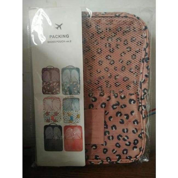 Planet Gates C YINUO 2018 Travel Portable Three Pairs Shoes Double Storage Shoes Storage Necessaries Case Wash Organizer Toiletry Bag