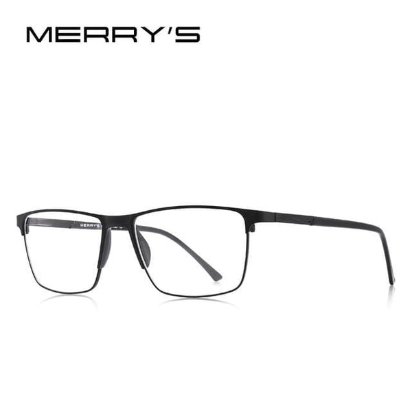 Planet Gates C01 Black Men Titanium Alloy Glasses Frame Fashion Male Square Ultralight Eye Myopia Prescription Eyeglasses S2001