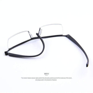 Planet Gates C01 Black MERRY'S Men Optical Frames Eyeglasses Frames Rack Commercial Glasses Fashion Eyeglasses Frame Myopia Titanium Frame TR90 Legs