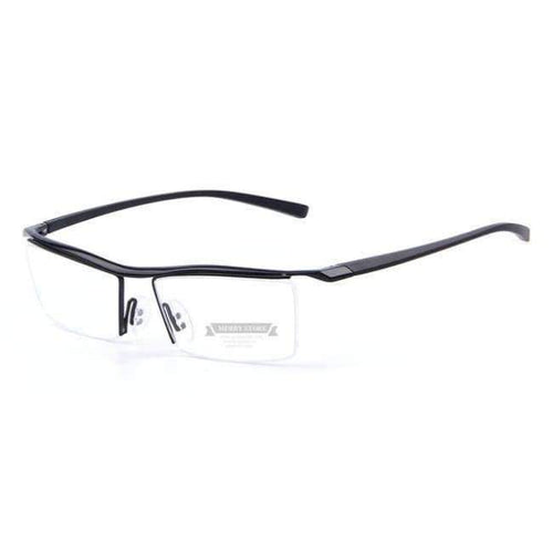 Planet Gates C01 Black MERRY'S Men Optical Frames Eyeglasses Frames Rack Commercial Glasses Fashion Eyeglasses Frame Myopia Titanium Frame TR90 Legs
