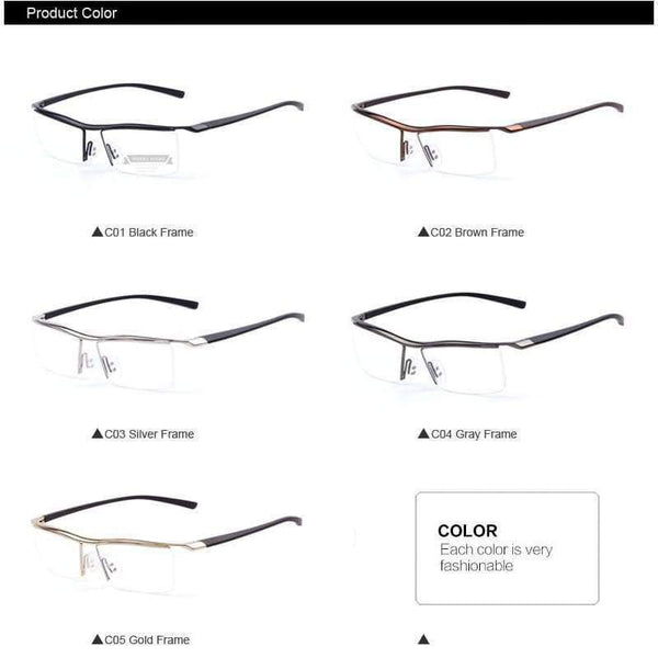 Planet Gates C01 Black MERRY'S Men Optical Frames Eyeglasses Frames Rack Commercial Glasses Fashion Eyeglasses Frame Myopia Titanium Frame TR90 Legs